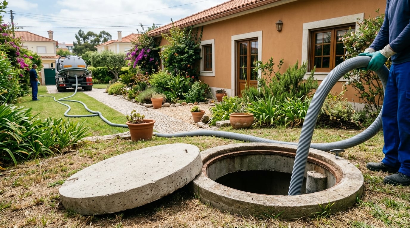 Limpeza e Esvaziamento de Fossas Sépticas em Almada